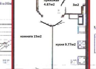 Продается 1-комнатная квартира, 34.4 м2, посёлок Шушары, Старорусский проспект, 13к2, ЖК Ол Инклюзив