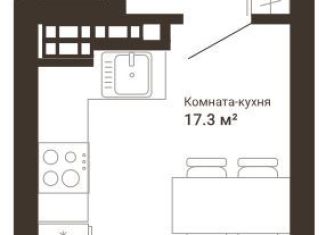 Продается квартира студия, 26.5 м2, Екатеринбург, ЖК Южный сад