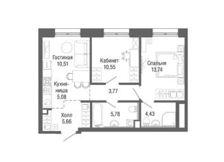 Продаю 3-ком. квартиру, 59.2 м2, Москва, метро Селигерская