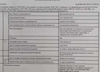 Продается участок, 5 сот., садоводческое некоммерческое товариществ Алюминстрой-2