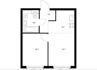 Продаю 2-ком. квартиру, 34.1 м2, Котельники