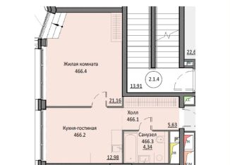 Продажа 1-комнатной квартиры, 44.1 м2, Москва, Автозаводская улица, 24к1, ЮАО