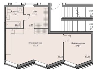 Продается 1-комнатная квартира, 47.2 м2, Москва, Автозаводская улица, 24к1, Даниловский район
