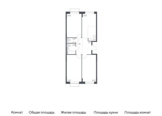Продается 3-комнатная квартира, 80.6 м2, Москва, Молжаниновский район, жилой комплекс Молжаниново, к5