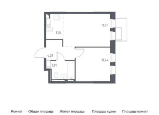 Продаю однокомнатную квартиру, 35.9 м2, Московская область, жилой комплекс Горки Парк, к3.2