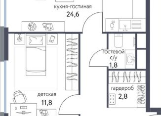 Продам трехкомнатную квартиру, 65.6 м2, Москва, ВАО, Тагильская улица, 4В