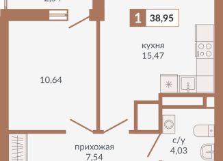 Продается 1-ком. квартира, 39 м2, Свердловская область