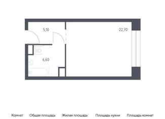 Продается квартира студия, 34.4 м2, Москва, метро Павелецкая, Стремянный переулок, 2