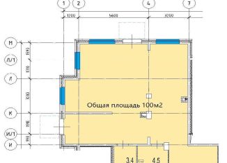 Сдам помещение свободного назначения, 100 м2, поселок Бугры, Чайная улица, 2