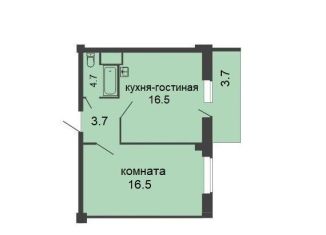 2-ком. квартира на продажу, 41.4 м2, Архангельская область, улица Володарского, 81