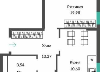 Продажа 3-комнатной квартиры, 77 м2, Перовское сельское поселение