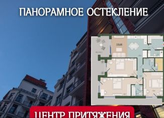 Продается 4-комнатная квартира, 121.4 м2, Калининград
