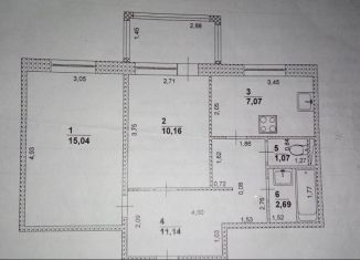 Продам 2-ком. квартиру, 47 м2, Ульяновская область, улица Созидателей, 1