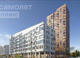 Двухкомнатная квартира на продажу, 76.9 м2, Москва, улица Александры Монаховой, 43к1