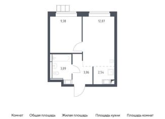 Однокомнатная квартира на продажу, 32.5 м2, Москва, жилой комплекс Алхимово, к9