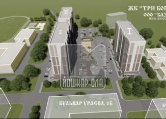 Продается 1-ком. квартира, 41 м2, Йошкар-Ола, микрорайон Мирный