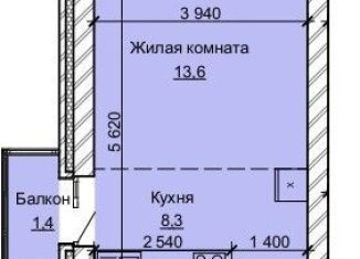 Продам квартиру студию, 28.8 м2, Барнаул, Центральный район