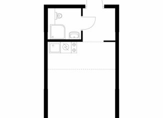 Продается квартира студия, 21.7 м2, Москва, район Люблино