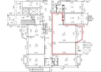 Сдача в аренду помещения свободного назначения, 54 м2, деревня Малые Вязёмы, жилой комплекс Высокие Жаворонки, 4