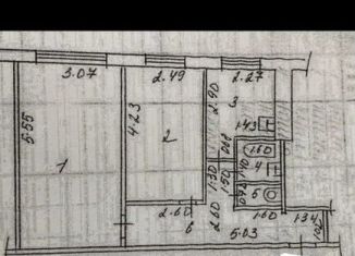 Продается 2-ком. квартира, 45.2 м2, Барнаул, проспект Строителей, 35