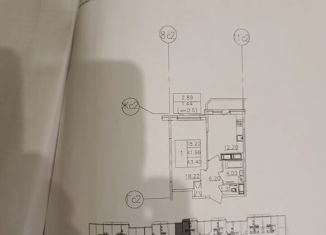 1-ком. квартира на продажу, 41.4 м2, Санкт-Петербург, Будапештская улица, 102, ЖК Балканы
