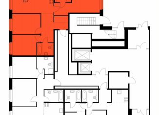 Продам трехкомнатную квартиру, 82.1 м2, Санкт-Петербург, набережная Обводного канала, 169, муниципальный округ Измайловское