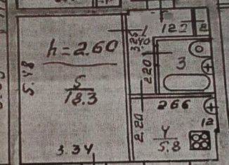 1-комнатная квартира на продажу, 39 м2, Йошкар-Ола, микрорайон Советский, Красноармейская улица, 12