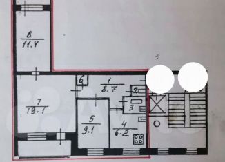 Продам 3-ком. квартиру, 58 м2, Санкт-Петербург, проспект Луначарского, 39к1, Выборгский район