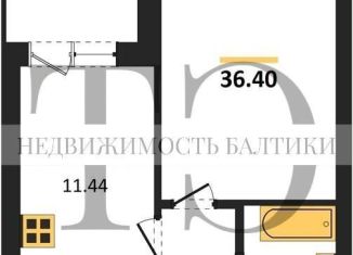 Продаю 1-ком. квартиру, 36.4 м2, Калининград, улица Сержанта Мишина, 81к3, Центральный район