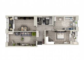 Продам 3-ком. квартиру, 84.7 м2, Краснодар, Колхозная улица, 5/2к1, микрорайон Табачная Фабрика