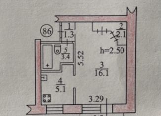 Продажа 1-комнатной квартиры, 30 м2, Биробиджан, улица Бумагина, 6А