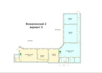Четырехкомнатная квартира на продажу, 201.3 м2, Санкт-Петербург, Вознесенский проспект, 2, муниципальный округ Адмиралтейский