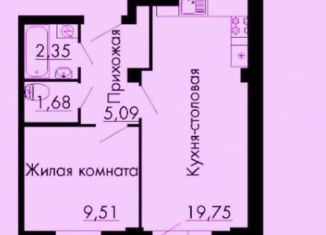 Продаю 1-комнатную квартиру, 38 м2, деревня Борисовичи, Завеличенская улица, 17, ЖК Балтийский Каскад