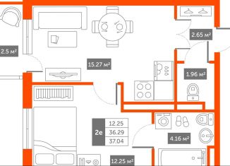 1-ком. квартира на продажу, 37 м2, Пушкин