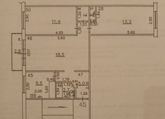 Продаю 3-комнатную квартиру, 60 м2, Самара, улица Волгина, метро Гагаринская