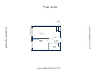 Продам 1-комнатную квартиру, 37 м2, Екатеринбург, ЖК Парк Столиц