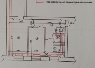 Продаю 3-ком. квартиру, 58.2 м2, село Первомайское, Молодёжная улица, 34