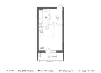 Продается квартира студия, 31.8 м2, Московская область, жилой комплекс Егорово Парк, к3