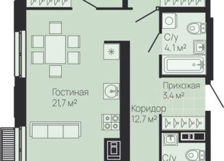 4-ком. квартира на продажу, 93.6 м2, Нижегородская область