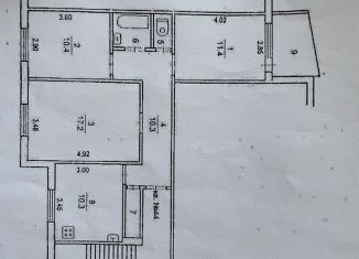 Продам 3-комнатную квартиру, 67.2 м2, рабочий посёлок Черусти, Новая улица, 16