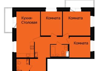 Продажа трехкомнатной квартиры, 138 м2, Москва, ЖК Алые Паруса, Авиационная улица, 79к1