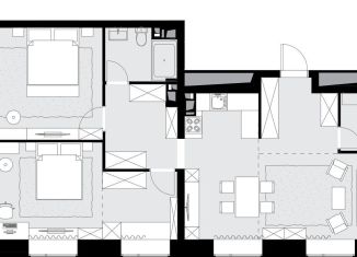 Трехкомнатная квартира на продажу, 81.9 м2, Москва, метро Войковская