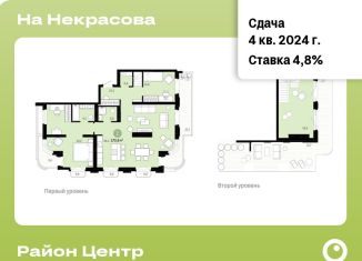 2-ком. квартира на продажу, 170.7 м2, Екатеринбург, ЖК На Некрасова