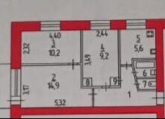 Продаю 3-ком. квартиру, 51 м2, деревня Филино, Набережная улица, 1