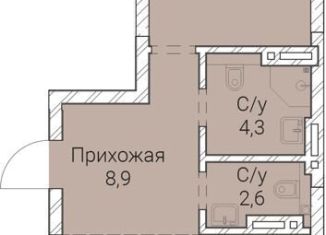 Продажа однокомнатной квартиры, 67.7 м2, Новосибирск, Овражная улица, 2А, метро Заельцовская