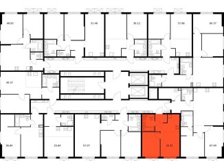 Продается однокомнатная квартира, 32.4 м2, городской посёлок Янино-1, ЖК Янинский Лес