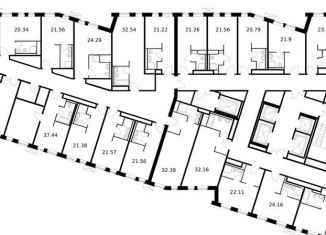 Продаю квартиру студию, 21.6 м2, Санкт-Петербург, проспект Энергетиков, 6к2, муниципальный округ Малая Охта