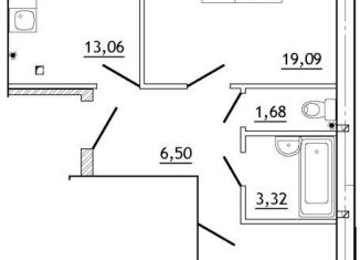 Продажа 2-ком. квартиры, 66.4 м2, деревня Новосельцы, Юбилейная улица, 16