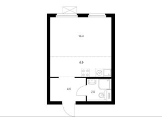 Продается квартира студия, 27.3 м2, Москва, метро Владыкино