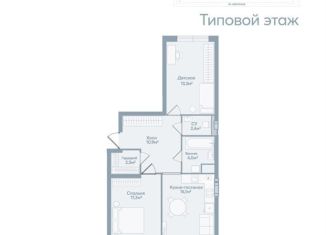 Продам 2-комнатную квартиру, 69.5 м2, Астраханская область, Моздокская улица, 40
